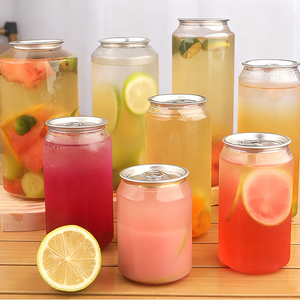 700ml 투명 식품 등급 PET 팝탑 플라스틱 병 콜라 맥주 주스 음료용 - Product Image 4