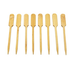 Brochetas de Bambú Teppo Desechables de Calidad Premium, Palitos de Bambú Biodegradables Ecológicos Naturales para BBQ, Palillos Planos de Grado Alimenticio, Económicos - Product Image 4