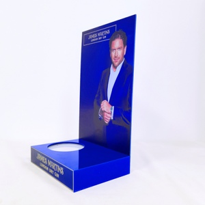 Porte-bouteilles en acrylique LED écologique avec affichage lumineux publicitaire personnalisé pour bouteilles - Product Image 2