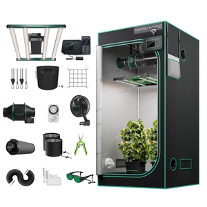 Kit de Cultivo Completo <span class=keywords><strong>Mars</strong></span> <span class=keywords><strong>Hydro</strong></span> 300W FC3000 con Luz LED de Cultivo, Ventilador Inteligente y Filtro, 3x3 pies (100x100cm) - Product Image 2