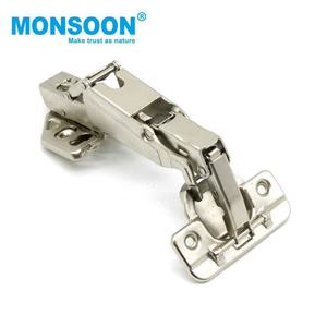 บานพับมุมเฟอร์นิเจอร์35มม. ปรับได้165องศาบานพับตู้มุมปิดแบบนิ่มบานพับตู้มุม3D สำหรับโต๊ะในครัว - Product Image 3