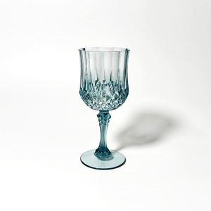 Fournitures pour Grandes Événements et Fêtes, Gobelets à Vin en Plastique Bleu Vintage pour Réception de Mariage - Product Image 6