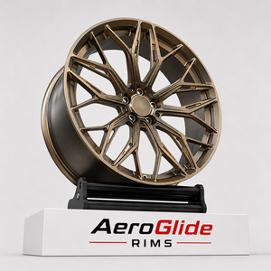 Cerchi da Corsa Forgiati in Lega di Alluminio <span class=keywords><strong>ARG</strong></span> D054 Multi, Personalizzati, Bronzo Spazzolato, Concavi Profondi, 5x114.3 5x112 5x120 per Audi - Product Image 3