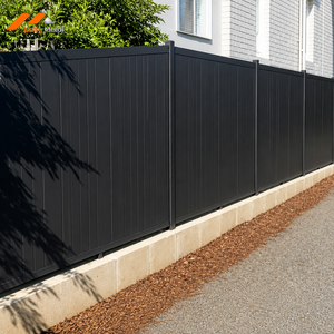 Panel de Cerca Vertical de Aluminio para Privacidad, Resistente al Viento, para Casas Costeras y Patios Traseros — Resistente a las Salpicaduras, Certificado CE, Fácil Instalación - Product Image 3