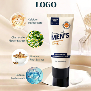 Crema Depilatoria Orgánica OEM para Piel Sensible, Crema Depilatoria para Hombres para <span class=keywords><strong>Vello</strong></span> Púbico - Product Image 2