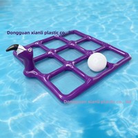 Nouveauté des fabricants, en stock : Jeu aquatique gonflable de lancer, pour l'été et l'interaction familiale, avec balles de plage à motif quadrillé.