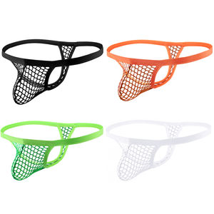 Ingrosso a basso prezzo trasparente da uomo <span class=keywords><strong>perizoma</strong></span> da uomo biancheria intima Sexy traspirante in rete T Back <span class=keywords><strong>perizoma</strong></span> per uomo - Product Image 6