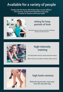 Pistola da massaggio elettrica Wireless professionale con custodia portatile potente massaggiatore per gambe a percussione - Product Image 4