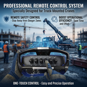 Control Remoto Inalámbrico Industrial de 6 Funciones para Grúa Hidráulica, Joystick Personalizable, Equipo de Elevación por Radio - Product Image 6