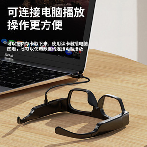 แว่นตาอัจฉริยะ 4K HD Sports DV รองรับบลูทูธ โทรออก ฟังเพลง ถ่ายภาพ วิดีโอ สำหรับปั่นจักรยาน รุ่น XV18 SMARTGLASSES - Product Image 3