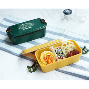 Sandwich Meal <b>Box</b> Single Layer Plastic Lunch <b>Box</b> <b>Large</b> Size Salad <b>Box</b> With Lid Rectangle Shape For All Users - Product Image 2