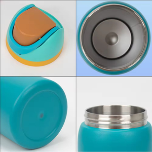 Bouteille d'eau isotherme en acier inoxydable à double paroi classique de 24 oz avec logo personnalisé, sans BPA, pour le sport et les voyages, avec paille - Product Image 4