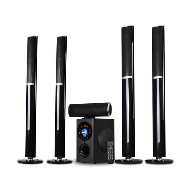Hv-Sf5630Bt Havit Home Cinema 8 Inch Subwoofer Speaker Stand Floor Sound Bar Bt Wireless Tower 5.1 Speaker Home Theater System