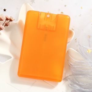 20ml Customized Color White Clear Black Mini Plastic Pocket Spray Perfume <b>Hand</b> Sanitizer Credit Card Sprayers Bottle - Product Image 3