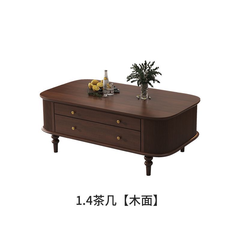 Table basse de 1,4 mètre [surface en bois]