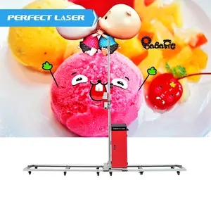 Perfect Laser small 3D vertical uv ink wall printer for interior and exterior walls putty powder wall color coated glaze