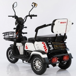 Scooter Eléctrico de 3 Ruedas de 500W, Triciclo Motorizado para Adultos con Luz de Giro, Certificado EEC, Voltaje de 48V - Product Image 2