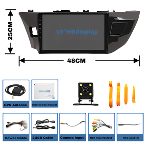 <span class=keywords><strong>2</strong></span> <span class=keywords><strong>Din</strong></span> <span class=keywords><strong>Android</strong></span> 13 Auto DVD PLAYER für Corolla 2014-2016 Autoradio 4G GPS Navigation Multimedia Radio DVD Player <span class=keywords><strong>Android</strong></span> Carplay - Product Image 6