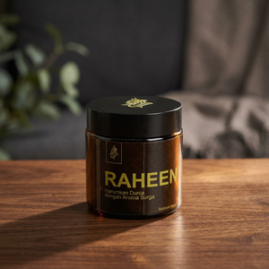 Bukhoor Raheen 50 Gram Agarwood <b>Oud</b> <b>Bakhoor</b> Sweet Powdery Amber Woody Incense for Luxury Home Fragrance - Product Image 3