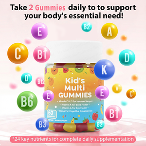 Vegan Çocuk Multivitamin Jelibonları Organik, <span class=keywords><strong>D</strong></span>, C ve K Vitaminleri ile, Yeni Yürümeye Başlayan Çocuklar İçin Gerçek Meyveli Jelibon Vitaminler, Tam Gıda Multivitamin - Product Image 2