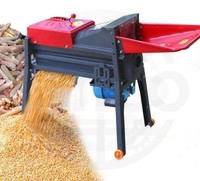 Machine de décortiqueur de maïs à baril unique manuelle Portable 1680R/Min rendement moyen élevé opération facile outils agricoles composant de moteur de base
