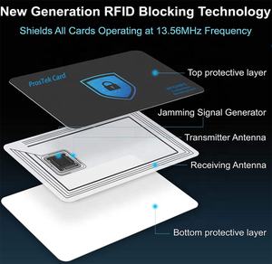 Impresión de tarjetas personalizadas, escáner antihack, tarjeta bancaria de crédito, porta tarjetas Rfid, Chip de bloqueo, gran oferta, 2021 - Product Image 6