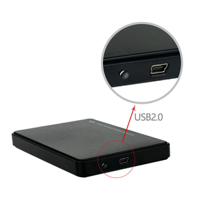 Harici USB 2.0/3.0 sabit Disk muhafaza 2.5 inç HDD <span class=keywords><strong>SSD</strong></span> dizüstü muhafaza taşınabilir durumda ve çanta için sabit Disk depolama - Product Image 3