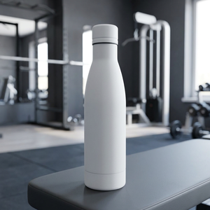 Thermos en acier inoxydable non marqué de 500 ml avec isolation sous vide, design classique pour étudiants, modèle 100494-7 - Product Image 3