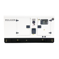 Générateur d'électricité silencieux électrique diesel Weichai 30KW avec moteur dynamo 380V générateur d'électricité commerciale 50Hz