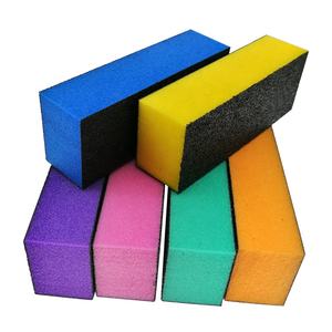 Tırnak törpüsü r tampon parlatma siyah sünger blok seti ücretsiz örnek siyah zımpara 100/180 tırnak törpüsü/tampon <span class=keywords><strong>3</strong></span> yollu tırnak tamponu - Product Image 5