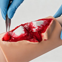 DARHMMY Modelo de Entrenamiento para Fractura Abierta de Tibia, Módulo de Simulación de Heridas por Fractura Abierta para Entrenamiento de Primeros Auxilios en Traumatismos