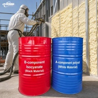 Mousse isolante en polyuréthane à cellules ouvertes et fermées, matériau isolant thermique en PU, isolation conductrice pour la construction