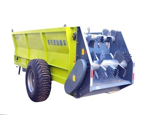 Remolque de estiércol con esparcidor hidráulico de 8 toneladas, de China, esparcidor de estiércol multitarea y remolque de transporte - Product Image 6