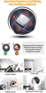 Rôtissoire à gaz électrique automatique, 110v, 220v, rôtissoire à marrons, <span class=keywords><strong>four</strong></span>, chariot vertical, petit format - Product Image 6