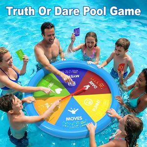 Jeu de piscine gonflable Vérité ou Défi pour enfants et adultes - Product Image 3