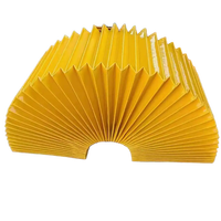 Housse de protection en tissu nylon flexible de type accordéon Jingzhan pour plateforme élévatrice de machine-outil, garantie 1,5 an, design carré