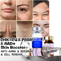 Sérum visage régénérant ZS Best PDRN+NAD avec peptide et ADN de saumon pour lutter contre le vieillissement, hydrater, stimuler la production de collagène et réparer la barrière cutanée