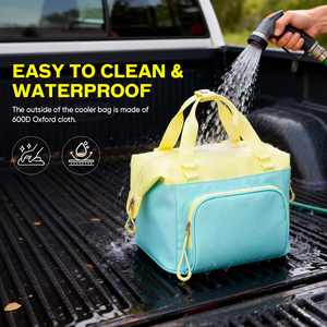 <span class=keywords><strong>Sac</strong></span> isotherme souple personnalisé tendance ODM, 10 canettes, <span class=keywords><strong>sac</strong></span> à dos isotherme, camping en plein air, pique-nique, 4 couches pour une meilleure isolation - Product Image 6