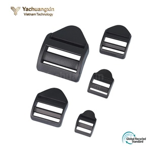 Hebilla de plástico de alta calidad para moda, ajustable, de varios tamaños, con clip de liberación rápida para correas de nailon de bolsos. - Product Image 2