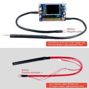 Kit de soudage par points portable DIY - Soudage de bandes de nickel pour batteries 18650 avec écran LCD couleur et carte de contrôle de précision à double impulsion W57 - Product Image 5