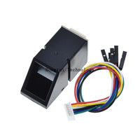 Módulo óptico de reconocimiento de huellas dactilares AS608 Captura de huellas dactilares/Interfaz de comunicación serie STM32 51 MCU