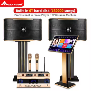 ใหม่ InAndon 21.5 "6TB เครื่องระบบคาราโอเกะหน้าจอสัมผัสพร้อมลำโพงระบบโรงละคร KTV บ้านชุดเครื่องเล่นคาราโอเกะแบบ all-in-One - Product Image 2