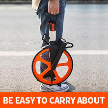 Industrielles digitales Messrad werkzeug Elektrisches Entfernungs messgerät Geschwindigkeit länge Rad Aluminium legierung Anpassbarer OEM - Product Image 4