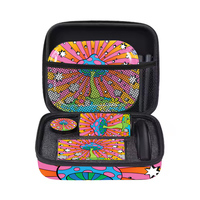 Échantillons Gratuits Vente en Gros Kit d'Accessoires pour Fumeurs 4-en-1 : Plateau à Rouler, Broyeur et Kit Complet pour Cigarettes et Herbes