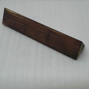 Targhette in Legno Bifacciali, Porta Nome da Scrivania in Pino per Ufficio, Blocco Triangolare per Segnaletica in Aula - Product Image 2