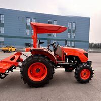Tracteur agricole compact 4x4 50 CV 36,8 kW pour petites exploitations agricoles, jardins et pelouses, homologué COC