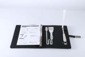 Agenda Inteligente, Cuaderno de Negocios, Regalo Empresarial, Carga Inalámbrica, Luz LED, Logotipo, Tamaño A5, Estilo de Tapa Dura, Cubierta de Cuero - Product Image 6