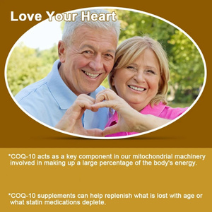 Cápsulas de CoQ10 de Alta Absorción OEM de 200 <span class=keywords><strong>mg</strong></span>, Suplemento de Coenzima <span class=keywords><strong>Q10</strong></span> para el Corazón, la Energía y el Apoyo Cerebral - Product Image 5