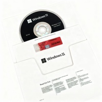 Windows 11 Pro en Inglés, DVD OEM 24H2, Versión Completa, Activación en Línea, Licencia de por Vida, Win 11 Pro 64bit DSP, en Stock