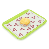Barquettes alimentaires jetables biodégradables écologiques en gros, emballage en papier personnalisé avec logo imprimé pour hamburgers, frites, lait et gelée